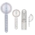 thumbnail image 1 of Orthopedic Angle Ruler,  4pcs Portable Goniometer Kit Measurement  For Hospital For Family, 1 of 8