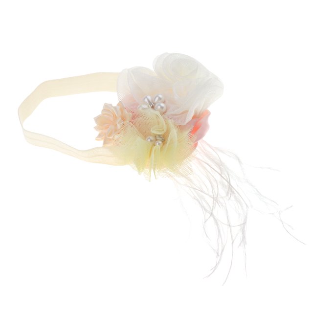 Venda Elástico de Bebés de cabellero Piezas de Automóvil Cortacésped Jardín Decor CUTICAT Hairband de las muchachas de la flor