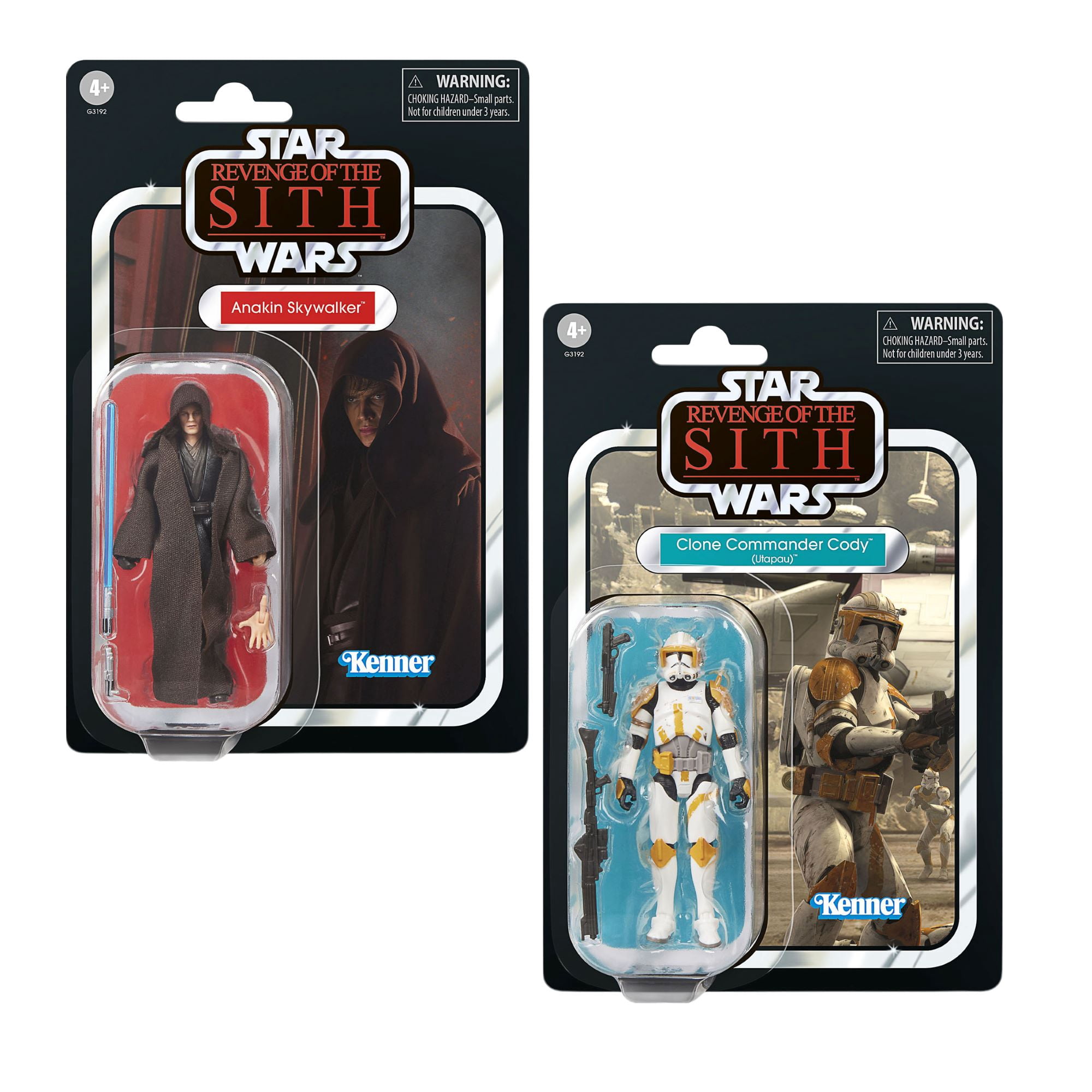 Star Wars The Vintage Collection Anakin Skywalker & Clone Commander Cody Action Figure (3.75 in.)