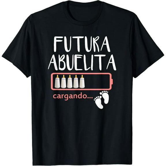 Futura Abuelita Spanish Pregnancy Announcement Grandma T-Shirt