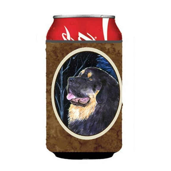 Starry Night Tibetan Mastiff Can Or bottle sleeve Hugger - 12 oz.