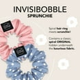 thumbnail image 2 of invisibobble Sprunchie Spiral Hair Ring - Dot's It and No Morals, But Corals- 2 Pack- Scrunchie Stylish Bracelet, Strong Elastic Grip Coil Accessories for Women - Gentle for Girls Teens and Thick Hair, 2 of 6