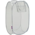 thumbnail image 3 of Woolite Pop-Up Laundry Hampers, White, 3 of 9