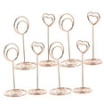 thumbnail image 4 of WHAMVOX 8 Pcs Wedding Card Holders Business Card Holder Office 8.5x3x3cm Rose Gold, 4 of 8
