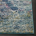 thumbnail image 3 of Safavieh  Aria Cordie Vintage Boho Oriental Rug Blue/Multi 4'  x  6' 4' x 6' Indoor Living Room,Bedroom,Dining Room Blue Rectangle, 3 of 6