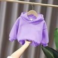 thumbnail image 2 of Kogui Kids Hoodie Boys Toddler Kid Boy Hooded Sweatshirts Hoodies Pullover Clothes Size 2T 3T (Purple,2-3 Years), 2 of 4