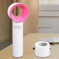 thumbnail image 1 of Peggybuy Portable Bladeless Cooling Fan Summer Personal Handheld Desktop Fan (White), 1 of 9