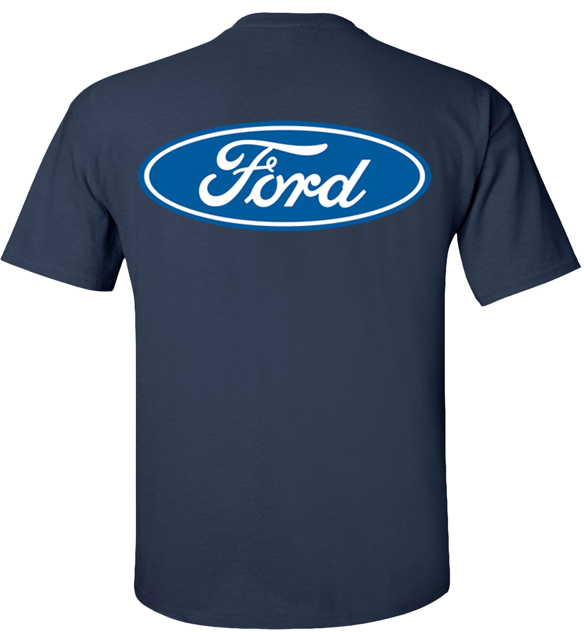 Fair Game Ford Oval Logo T-Shirt F&B, ford graphic tee-Navy-S