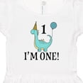 thumbnail image 4 of Inktastic First Birthday Dinosaur Party 1 Year Old Girls Baby Dress, 4 of 5
