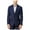 blue, variant on Ryan Seacrest Mens Birdeye Two Button Blazer Jacket, Blue, 38 Regular