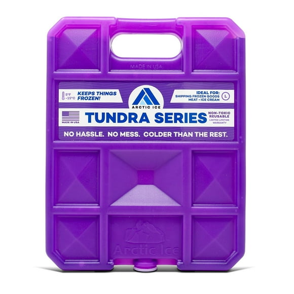 Paquete de Hielo Reutilizable Arctic Ice Serie Tundra Extra Grande Morado