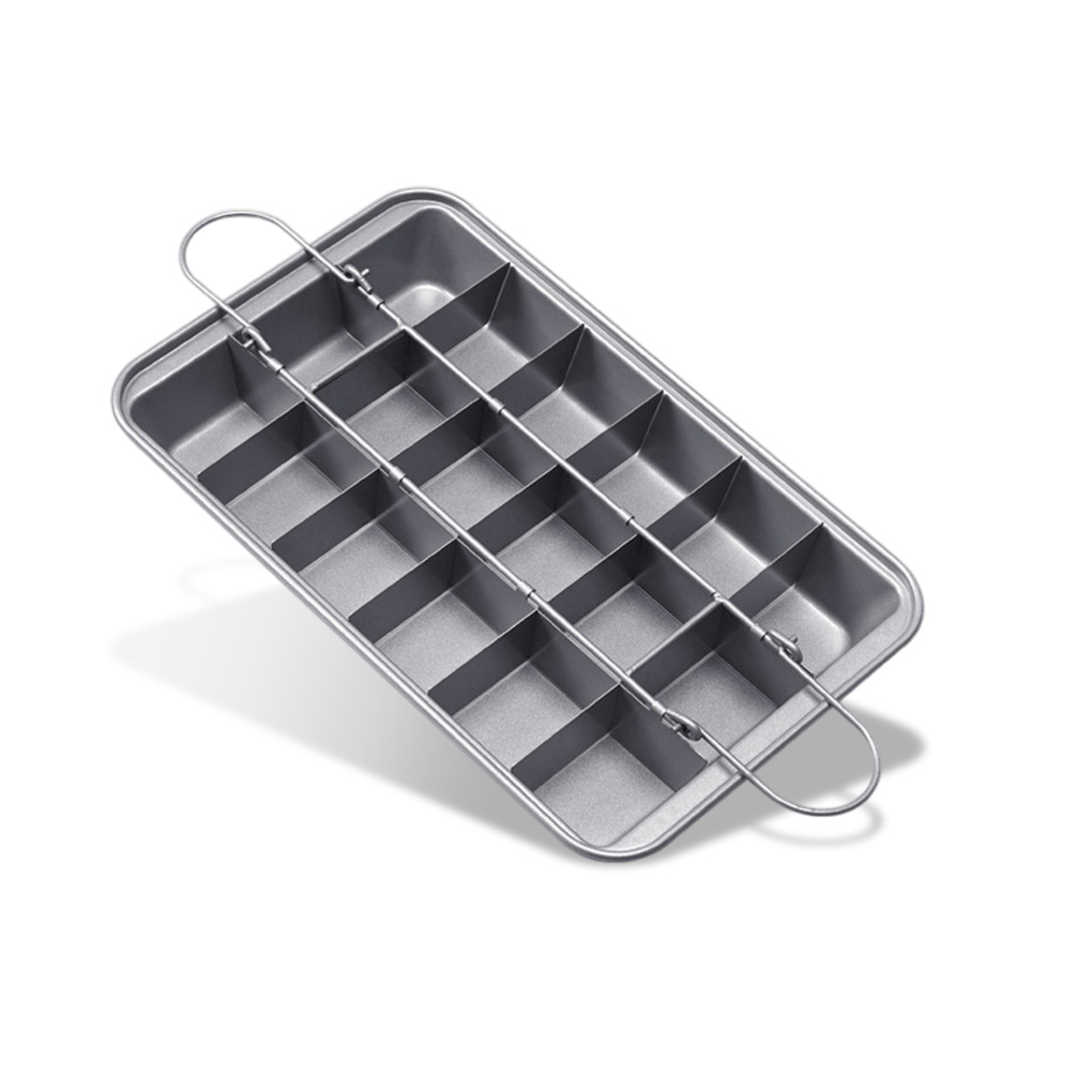 1pc Square Carbon Steel Baking Pan, Non-stick Flat Baking Tray For