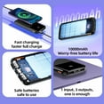 thumbnail image 2 of TRANYOO T-D08 Chargeur de Banque d'Alimentation Mobile Portable à Double USB avec Affichage Numérique 10000mAh, 2 of 5