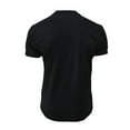 thumbnail image 4 of Men's Henley T-Shirt Casual Crew Neck Short Sleeve Button Shirts Summer Fashion Solid Color Basic Tee Tops, 4 of 4