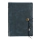 thumbnail image 1 of Bloc de notas 1pcsa5, cuaderno de cuero suave con bobina de oficina, tamaño 17*23,5 CM, cuaderno de imitación de cuero pu, azul y gris, 1 of 5