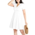 thumbnail image 3 of POSESHE Women's Plus Size Summer Dress with Pockets, Casual and Party Ready, 3 of 5