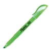Sharpie Accent Liquid Highlighter - Micro Point Type - Chisel Point Style - Fluorescent Green - 1 Dozen
