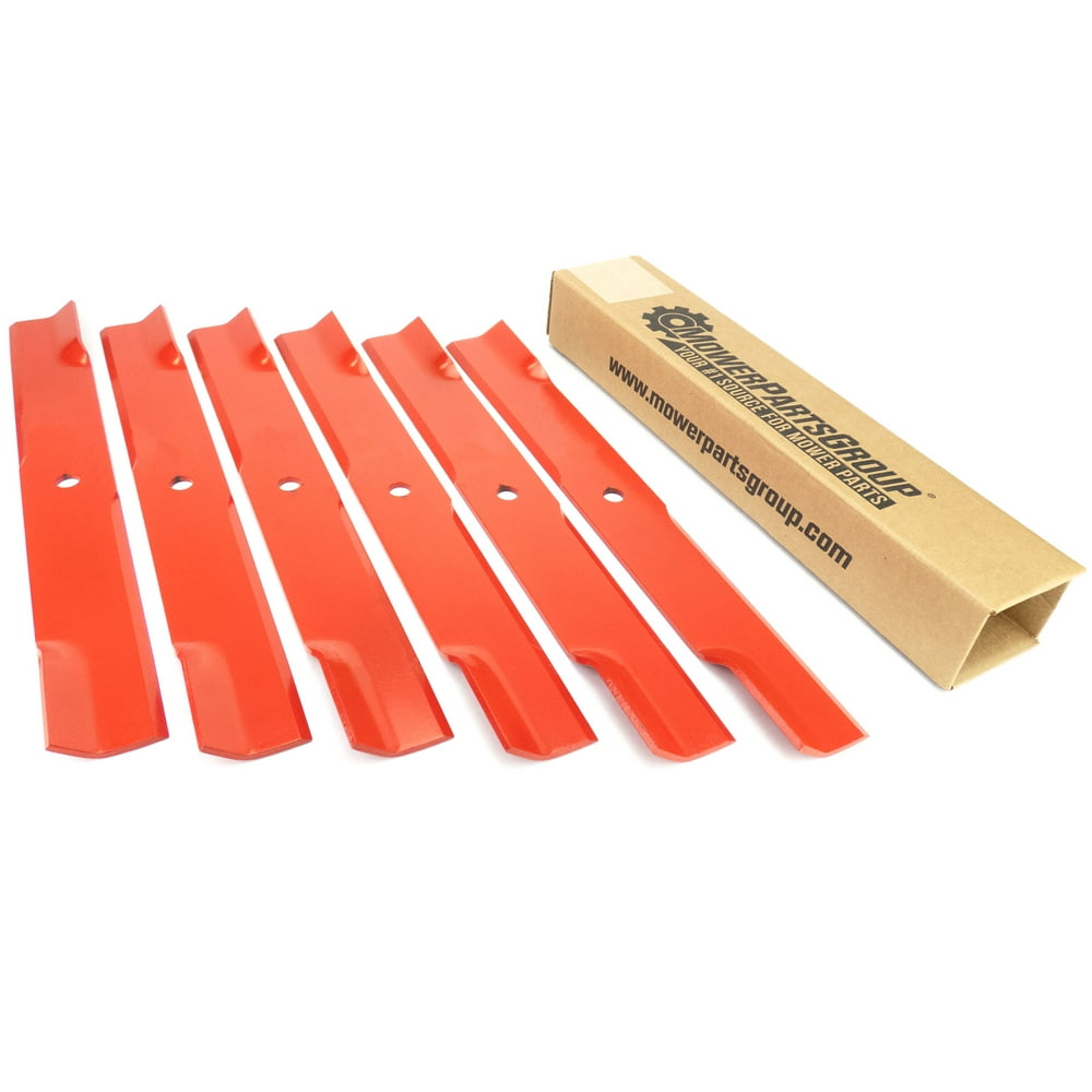 (6) Blades for Hustler 60" Rear Discharge 795633