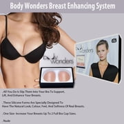 Body Wonders - Breast Enhancing System Firming Lifting Bra Inserts Silicon - Nude One Size