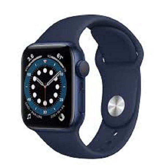 Restored Apple Watch Gen 6 Series 6 40mm Blue Aluminum - Deep Navy Sport Band MG143LL/A (Refurbished)