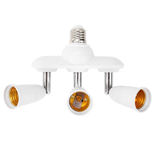 Lámpara Base de E27 Convertidor de adaptador de portade bombilla LED giratorio ajustable Tmvgtek Para estrenar