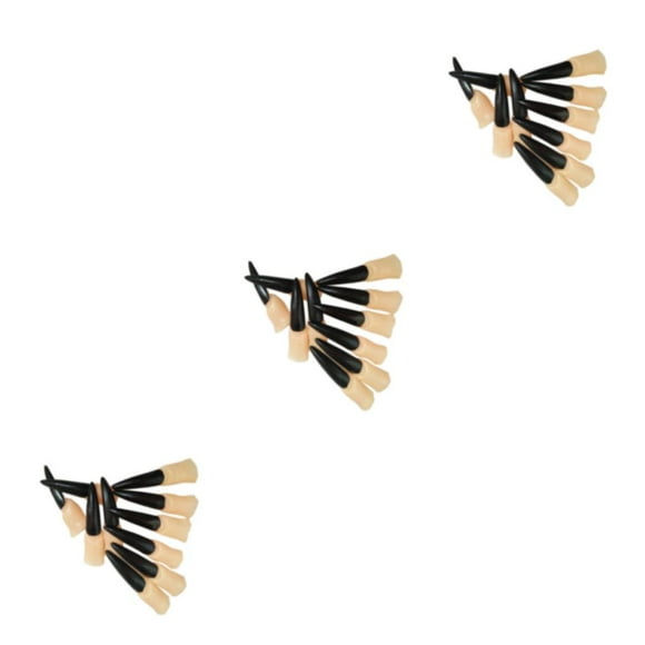 Uñas postizas Bewildely 10 piezas de fantasmas para Halloween y eventos de disfraces