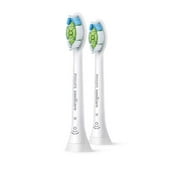 Philips Sonicare HX6062/65 W Brush Heads With DiamondClean Stain-Removal Pad