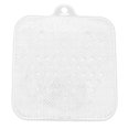 thumbnail image 1 of AMERTEER Shower Foot Scrubber Suction Cup Mat Foot Cleaner Massager Supply (Transparent), 1 of 6