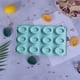 thumbnail image 5 of Gwong hogar Forma de molde redonda de molde de pastel reutilizable Conveniente desmoldado 15 agujeros herramienta de horno de pastel de silicona para regalos Gwong 21097742, 5 of 7