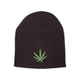 thumbnail image 1 of Patch Short Cuffless Beanie - Green Leaf, 1 of 1