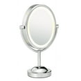 Conair Reflections DoubleSided Lighted Vanity Makeup Mirror, 1x/7x