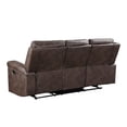 thumbnail image 6 of New Classic Furniture Quade Polyester Fabric Sofa with Dual Recliner in Mocha, 6 of 9