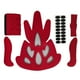 thumbnail image 3 of Forro De Tapa Kits de almohadillas de espuma internas para casco universal Juego de esponja sellada para ciclismo (rojo) Tmvgtek Libre de BPA, 3 of 9