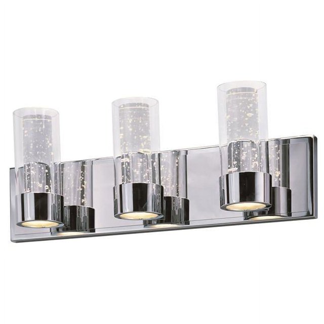 Maxim 20903CLPC 7.5 x 21 in. Sync LED 3-Light Vanity, Polished Chrome