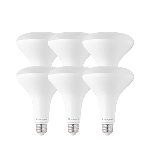 Luminus Plic5735-17w (100W) 1550 Lumens 5000K Dimmable Led Ampoule-6 Pack, Br40, Lumière du Jour