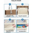 thumbnail image 3 of Pkalq over The Door Storage Organizer, 5 Shelf Hanging Organizer with 5 Large Capacity Pockets, Behind The Door Storage for Bedroom, Bathroom, 3 of 6