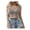 Khaki, variant on Womens Crochet Knit Beach Cover up Hollow Out Long Sleeve Fishnet Swimwear Tunic Tops