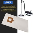 thumbnail image 2 of 6 Pack Replacement Canister Vacuum Cleaner Bags For Kenmore, 2 of 5