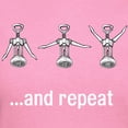thumbnail image 3 of CafePress - Wine Open And Repeat Women's Dark T Shirt - Women's Traditional Fit Dark T-Shirt, 3 of 4