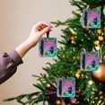 thumbnail image 4 of Zguuel Light Up Christmas Money Ornament, 2D Glowing Acrylic Wallet Holder, Illuminated Cash Tree Decoration Gift for Creative Holiday Gifting Xmas, 4 of 8