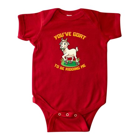 

Inktastic Funny Goat Kid Joke Gift Baby Boy or Baby Girl Bodysuit