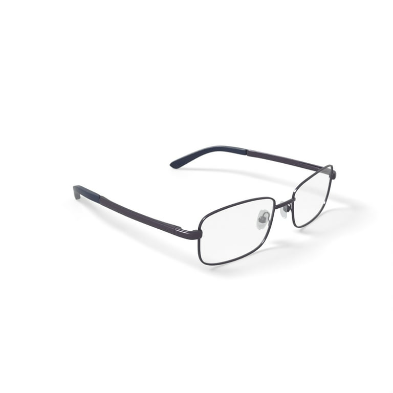 Via Milano Men's VM01 Prescription Eyeglasses with Case, Gunmetal