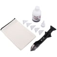 thumbnail image 1 of Sellador Belleza para Azulejos Cerámica 150 Ml Con Kit Raspador Agente Reparación Impermeable, 1 of 9
