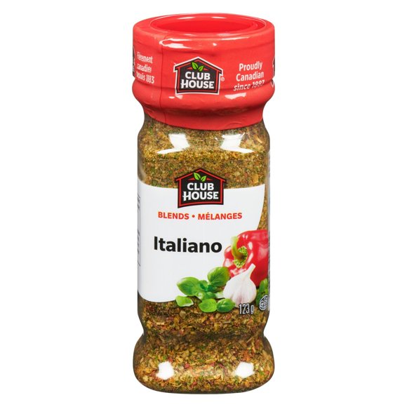 Club House, Herbes et épices naturelles de qualité, Mélange Signature, Italiano, 123g