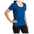 thumbnail image 4 of Yellow Rooster Women's Posi-UV Pro Scoop Neck T-Shirts True Royal 3XL, 4 of 6