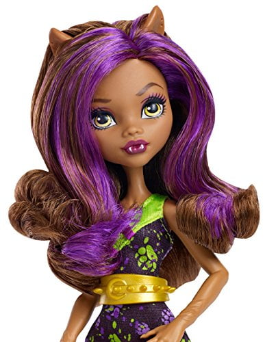 clawdeen wolf purple hair