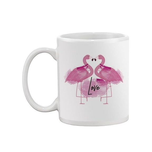Love Flamingos Mug - SPIdeals Designs,