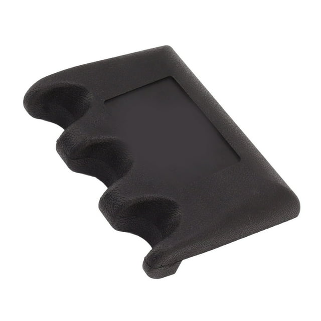 Support de Queue de Piscine, Facile à Utiliser le Support de Queue de Billard Pondéré Noir 3 Trous pour Chaise