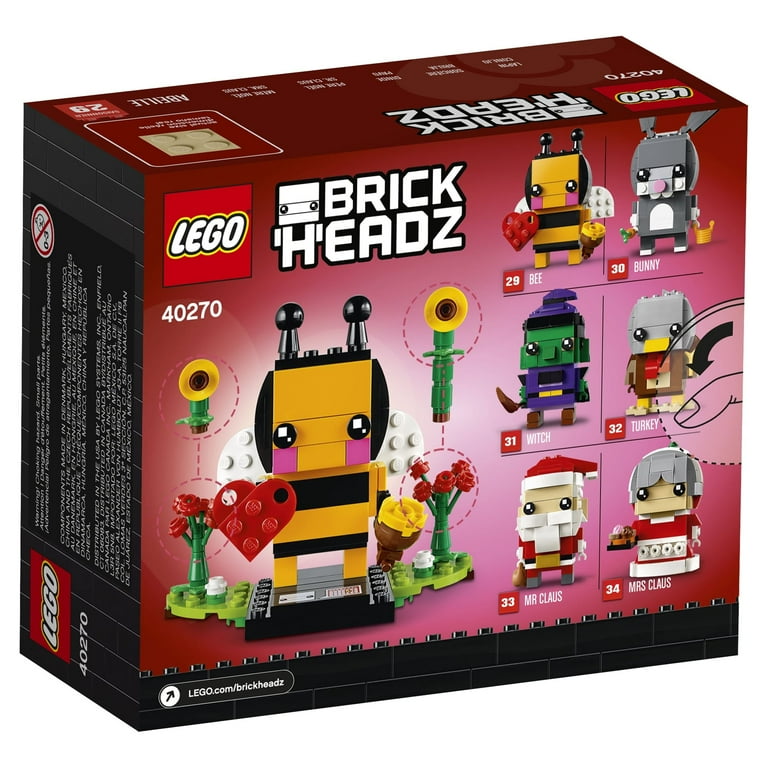 LEGO BrickHeadz Valentine s Bee 40270 Building Set