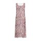 thumbnail image 4 of Vestido de Verano para las Mujeres sin Mangas Lino-Look Impreso Maxi, Suelto Fluido Y Vestido Sexy de Moda para las Mujeres, 4 of 4
